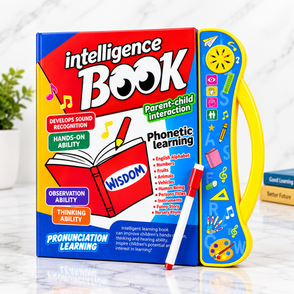 Intelligence Book – Interactive Learning Book for Kids ⭐✨
