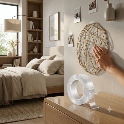 NanoGrip™ Transparent Adhesive Tape/ClearHold™ Double-Sided Nano Tape